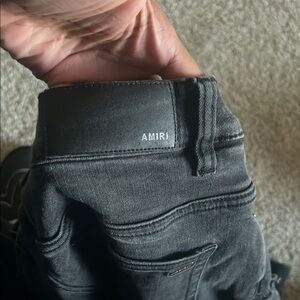 Amiri Men's Black Jeans